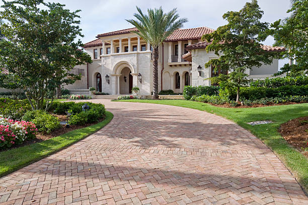 Residential Paver Driveway in Canyon, TX